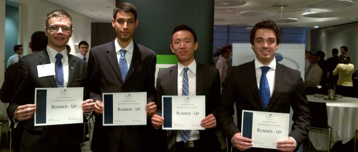 Telfer Students Win 2nd Place at PRMIA Financial Risk Management Competition